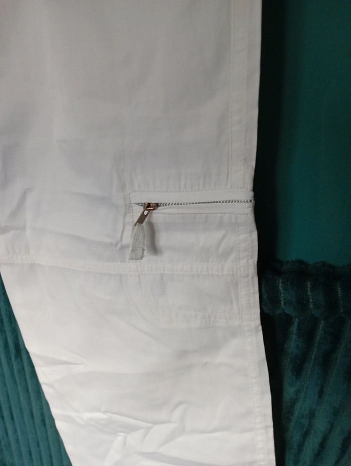 Pantalon coton blanc - photo numéro 2