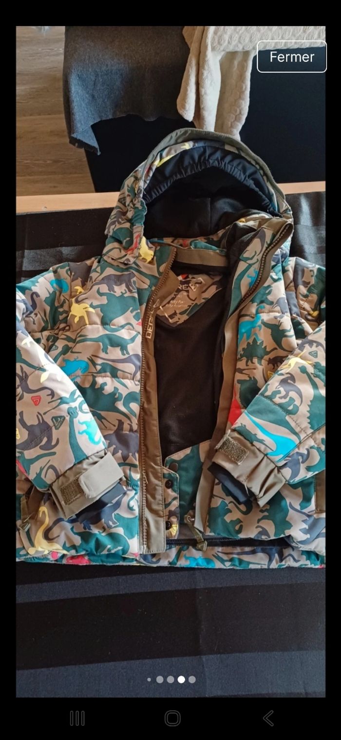 Manteau Dino Degré 7 taille 6 ans - photo numéro 6