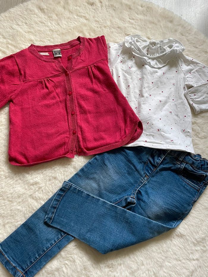 Tenue 3 pièces 24 mois - 86 cm