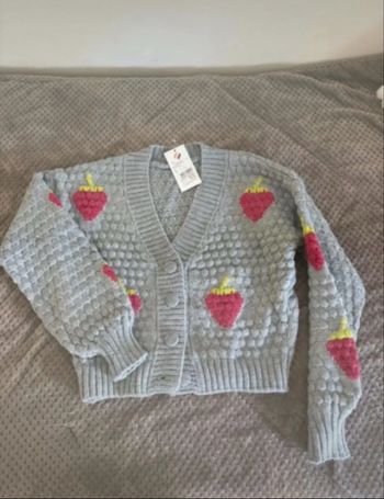 Gilet style cardigan boutonné