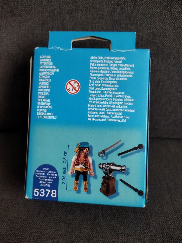 Pirate et son canon, épée playmobil 70433 - photo numéro 2