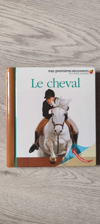 Livre enfant Le cheval