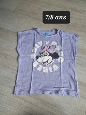 T shirt minnie 7/8ans