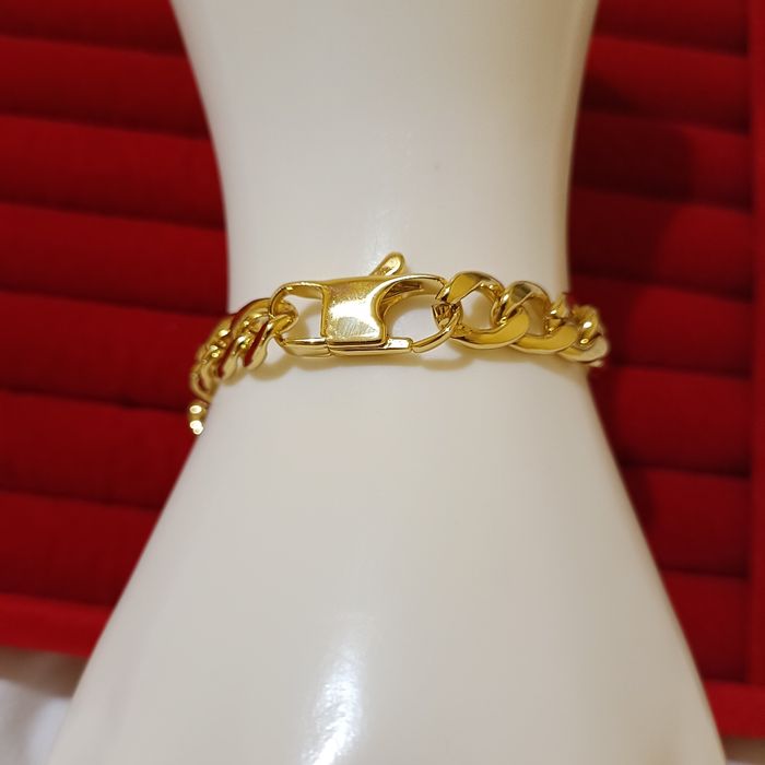 Splendide Bracelet homme en plaqué or - photo numéro 2