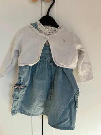 Ensemble robe en jean