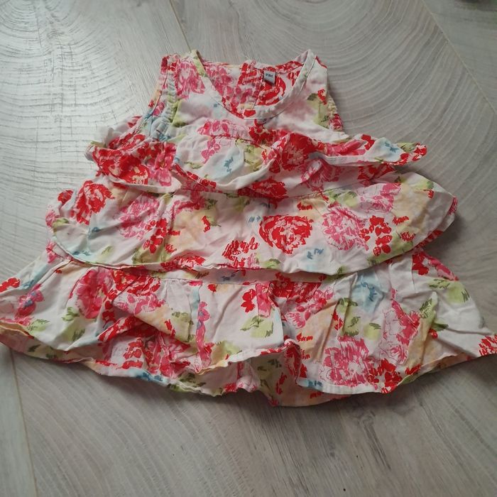 Tunique été fleurie 2 ans