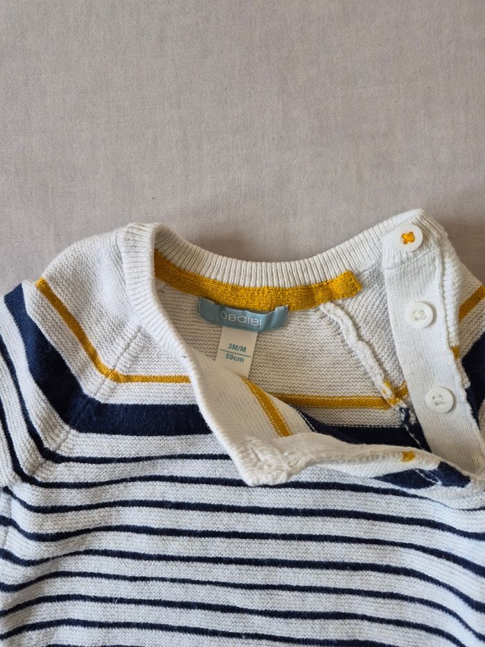 Pull rayé - photo numéro 3