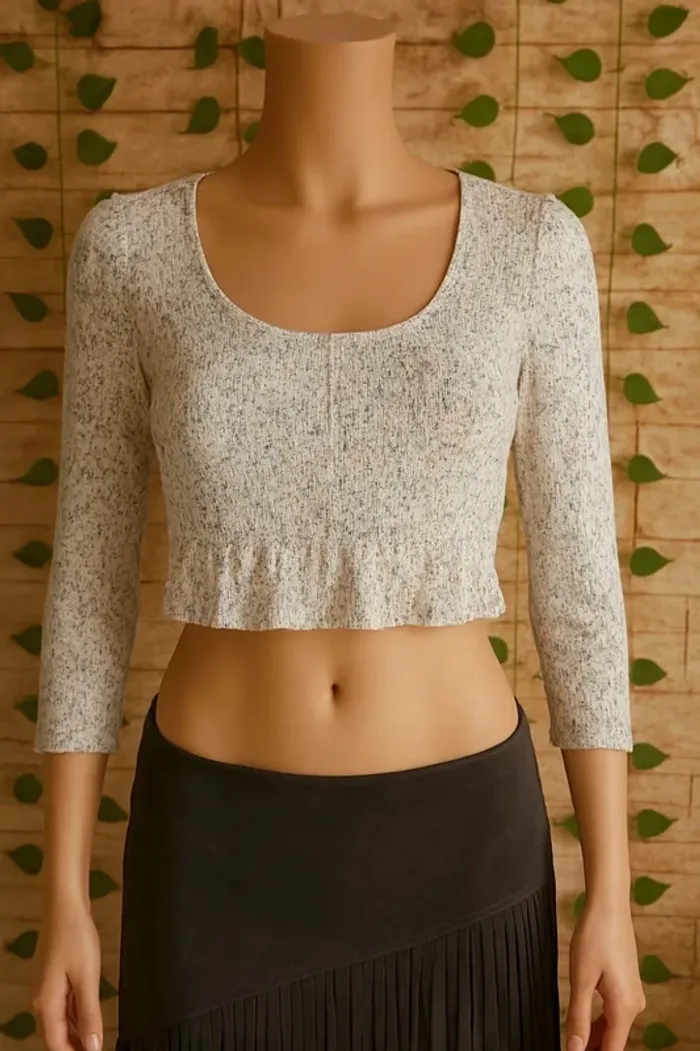 🌸Croptop Fleurie Don’t Call me Jennyfer Taille 34🌸
