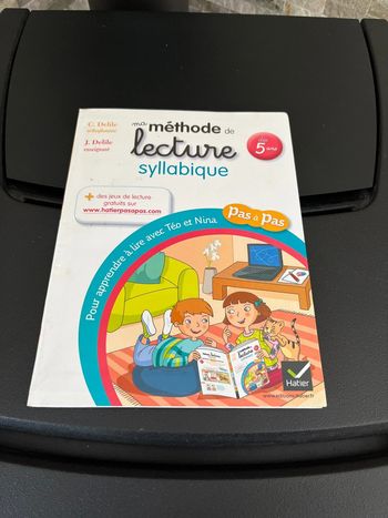 Livre ma méthode de lecture syllabique