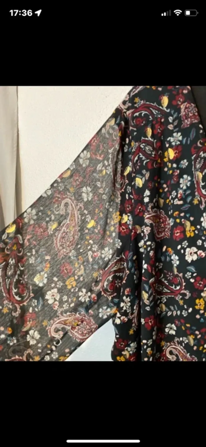 superbe robe portefeuille 50 ou 52 M&S mode - photo numéro 4