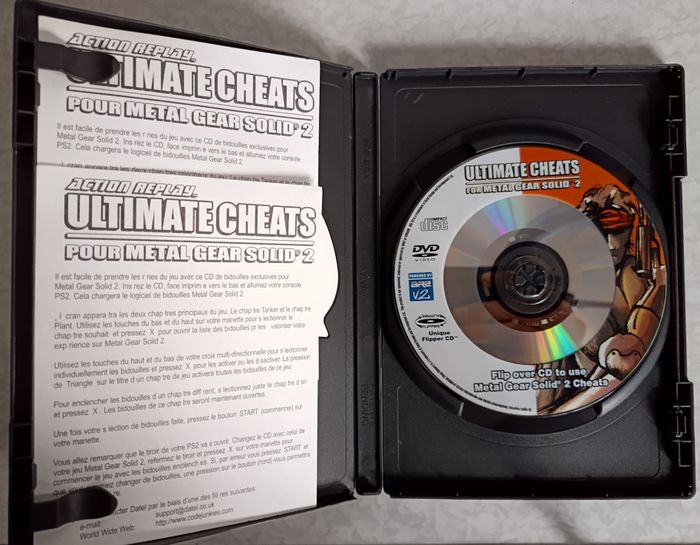 Metal Gear Solid 2 Sons of Liberty Sony Playstation2 PS2 +DVD ultimate cheats VF - photo numéro 5