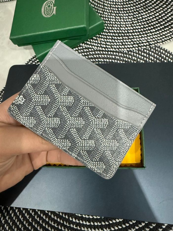 Porte cartes Goyard Gris - photo numéro 3