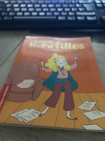 Livre enfant fille la famille trop de filles Cara