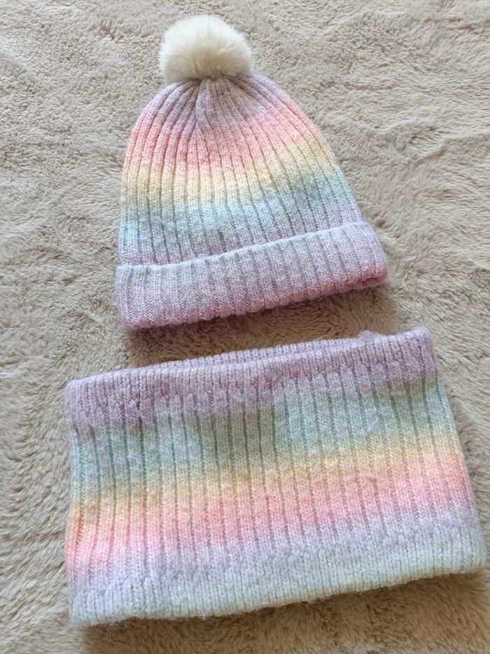 Bonnet et snood Verbaudet