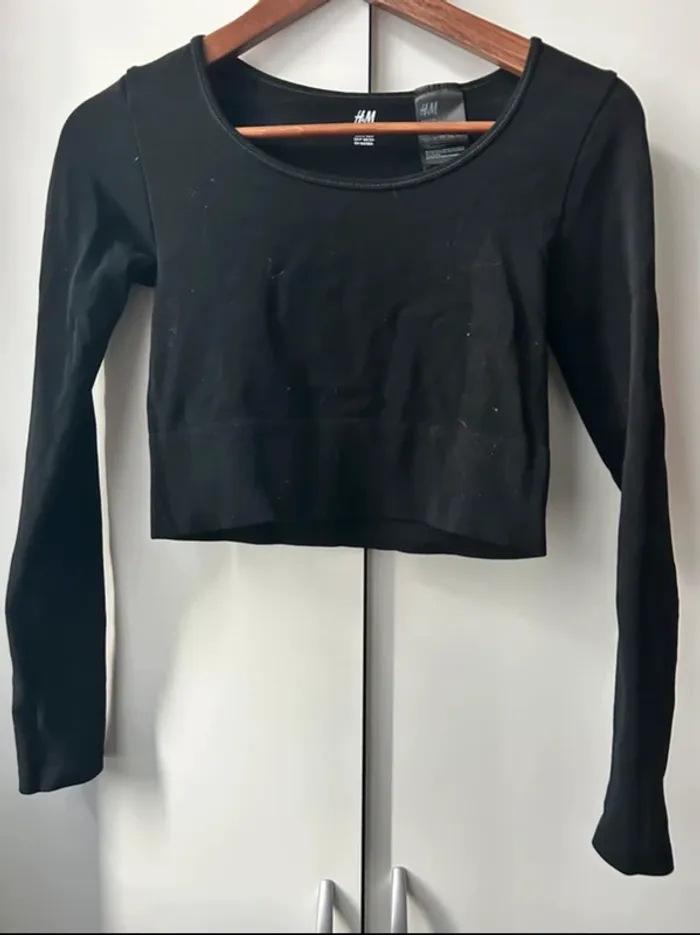 Haut de sport manches longues – H&M – Taille M