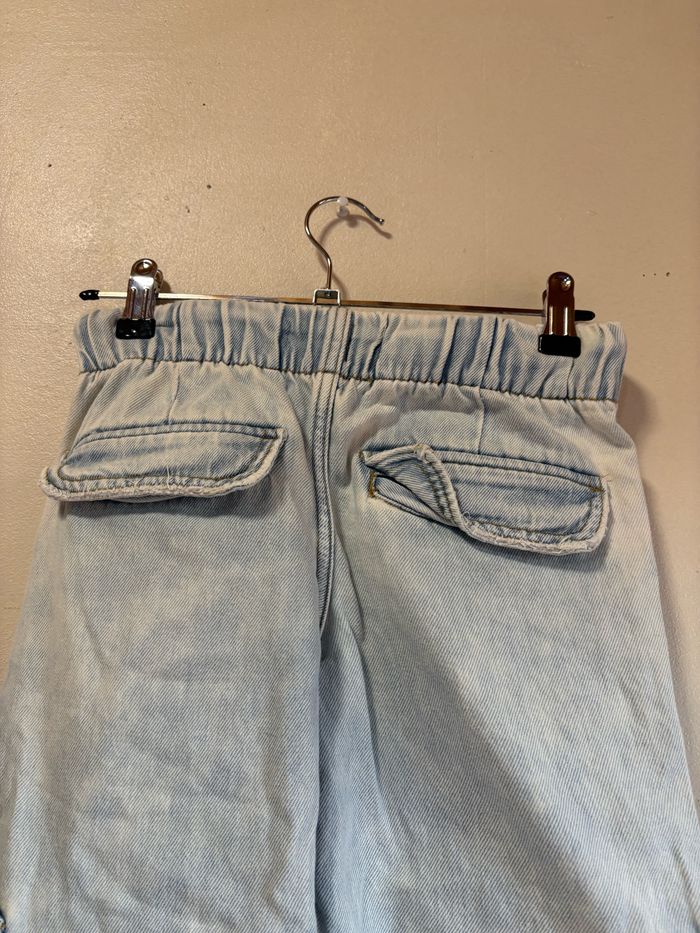 Jeans cargo fille taille 122 - photo numéro 6