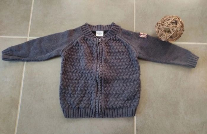 Gilet zippé tape à l'oeil 2 ans