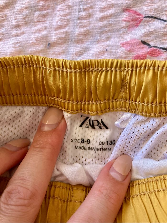 Short de bain moutarde enfant T. 8-9 ans - photo numéro 6