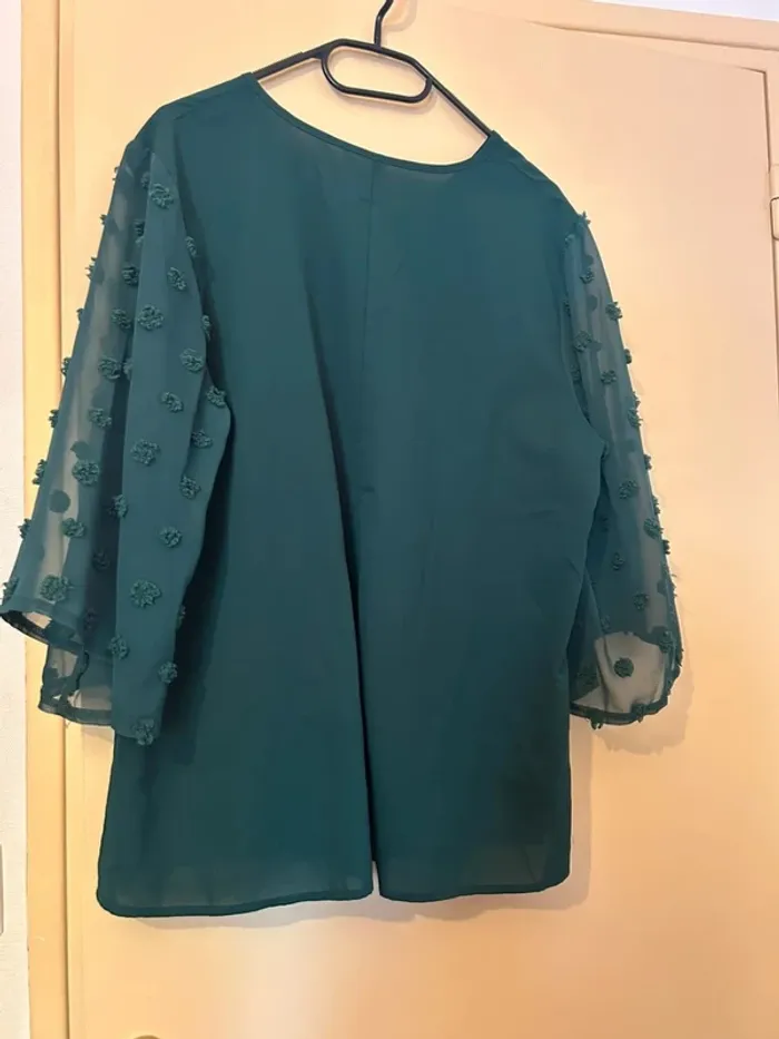 Blouse verte - photo numéro 2
