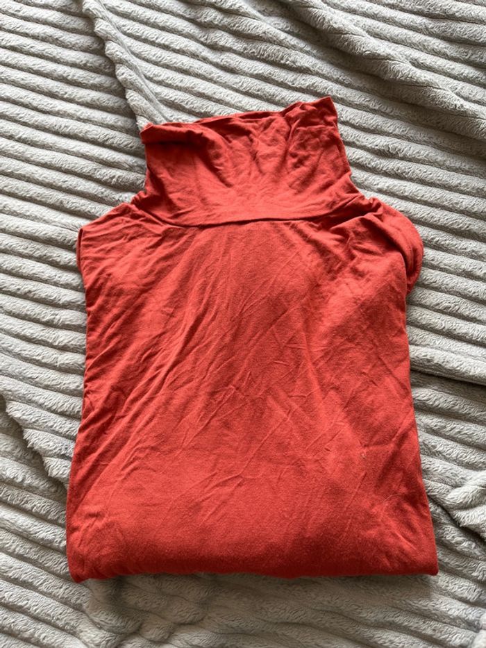 Sous-pull Bordeaux Gemo - photo numéro 3
