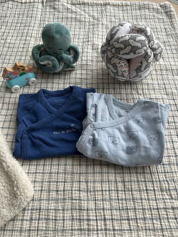 Lot de 2 bodies manches longues