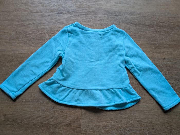 Magnifique veste turquoise 3 ans - photo numéro 3