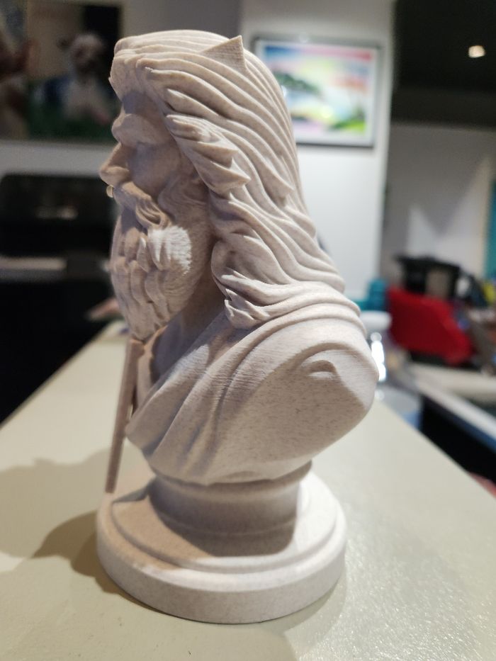 Zeus Buste 15cm Mythologie Art Décoration Collection - photo numéro 2
