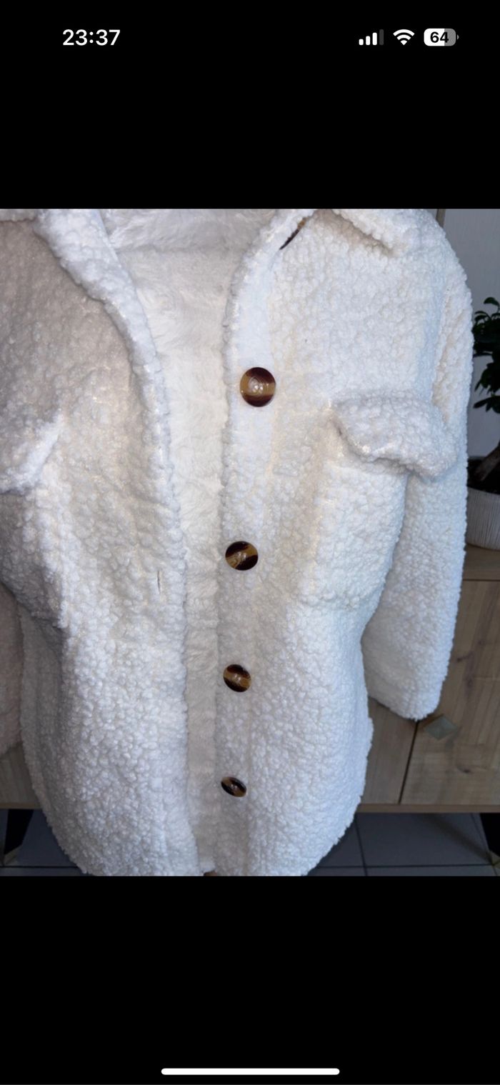 Veste en laine boucles - photo numéro 2