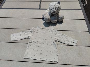 Tee shirt ml garçon vert d'eau 12 mois