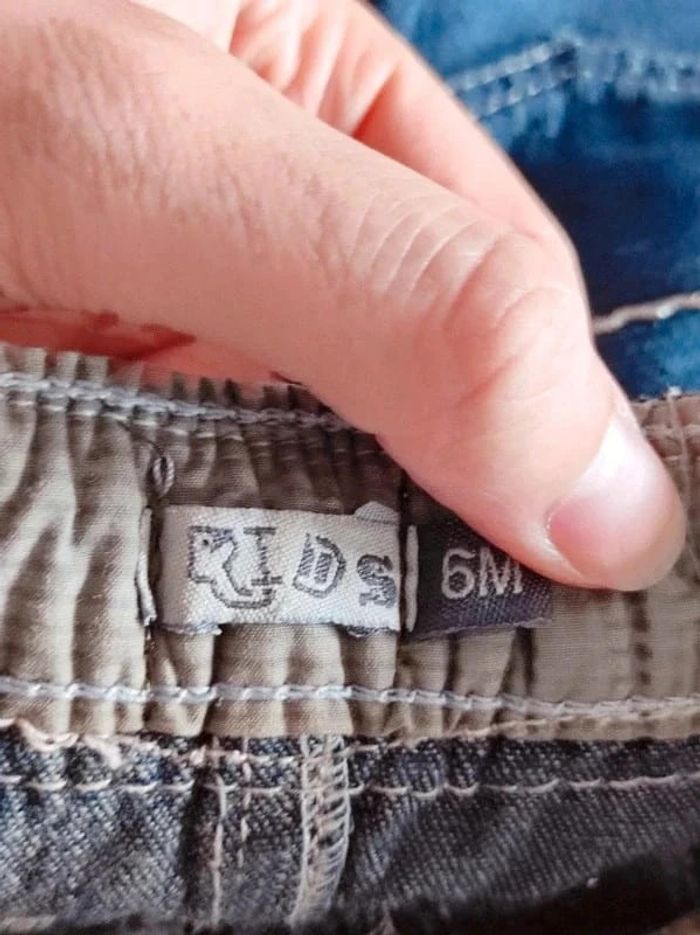 Short jean bleu marine / Kids - 6 mois - photo numéro 4