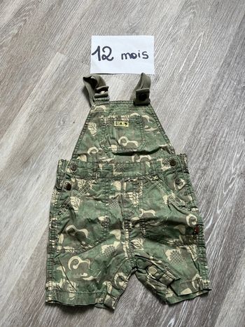 Salopette été 12 mois