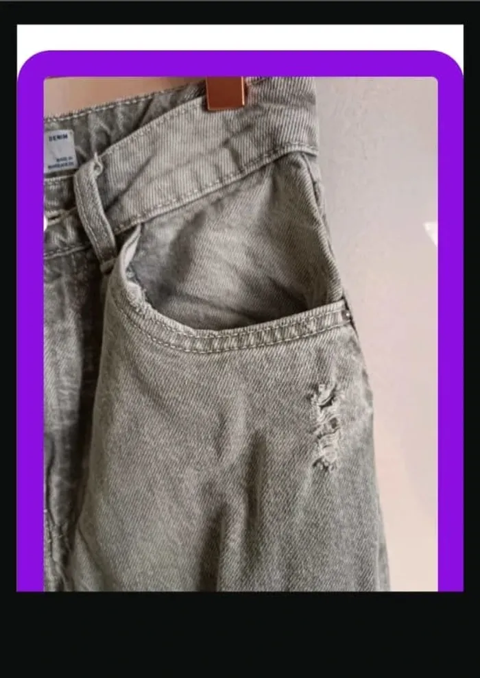 Jeans mom taille 32 berska - photo numéro 2