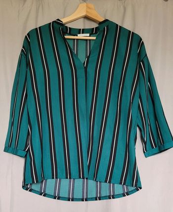 Blouse femme rayée