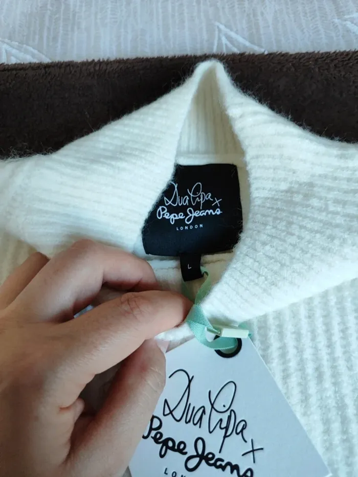 Pull-femme- pepe jeans -Dua lipa - L - photo numéro 3