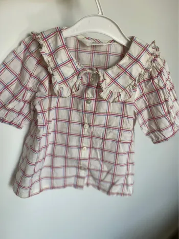 Chemise légère col Claudine 6ans