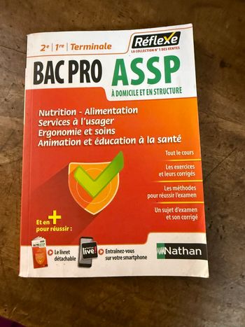 Bac pro ASSP 