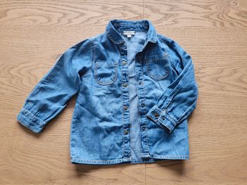 Chemise en jean 12 mois