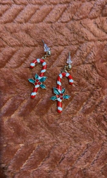 Boucles d oreilles sucre d orge 