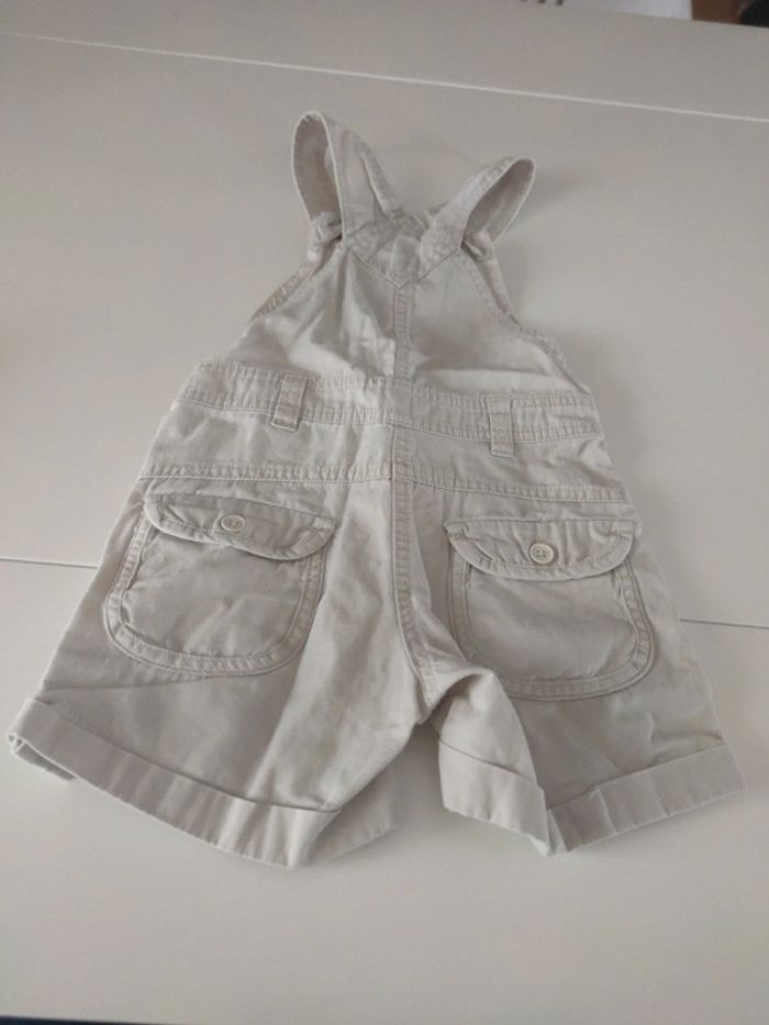 Salopette beige crème okaou 5ans - photo numéro 2