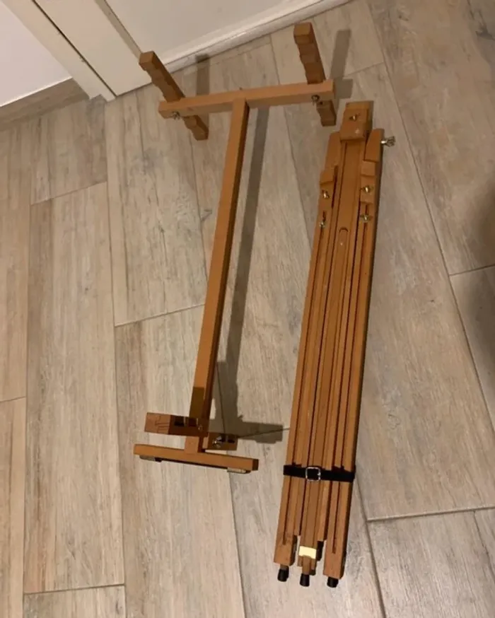 Chevalet et porte toiles - photo numéro 2