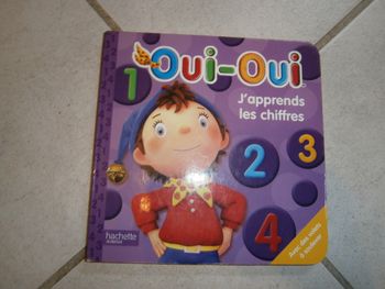 Livre cartonné OUI-OUI J'apprends les Chiffres