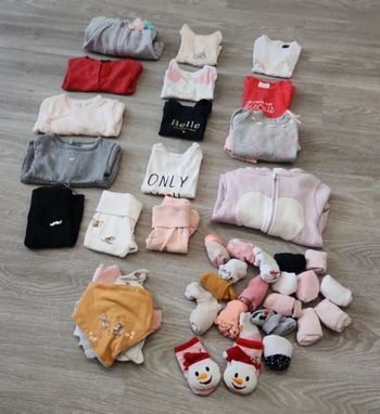 Lot vêtements bébé