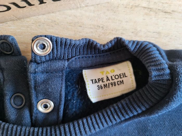 Pull petite fille rentrée scolaire TAO - photo numéro 3