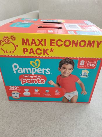 Pants pampers taille 8
