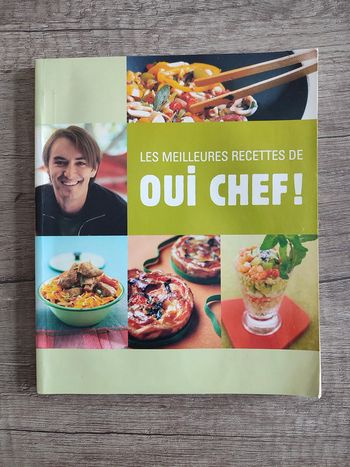 Livre les meilleures recettes de oui chef