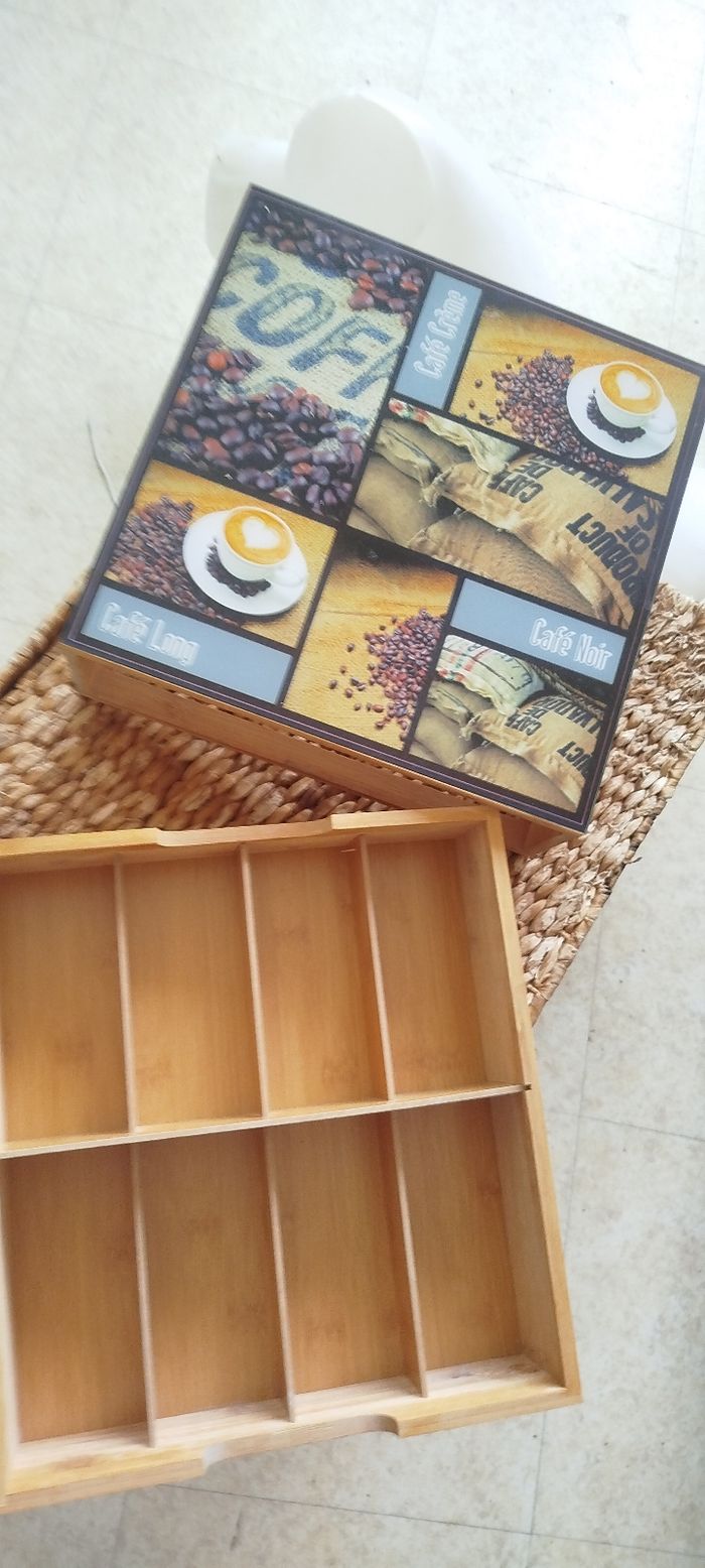 Boîte rangement pour dosette à café 🎀 - photo numéro 3