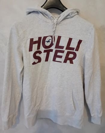 Sweat à capuche gris clair