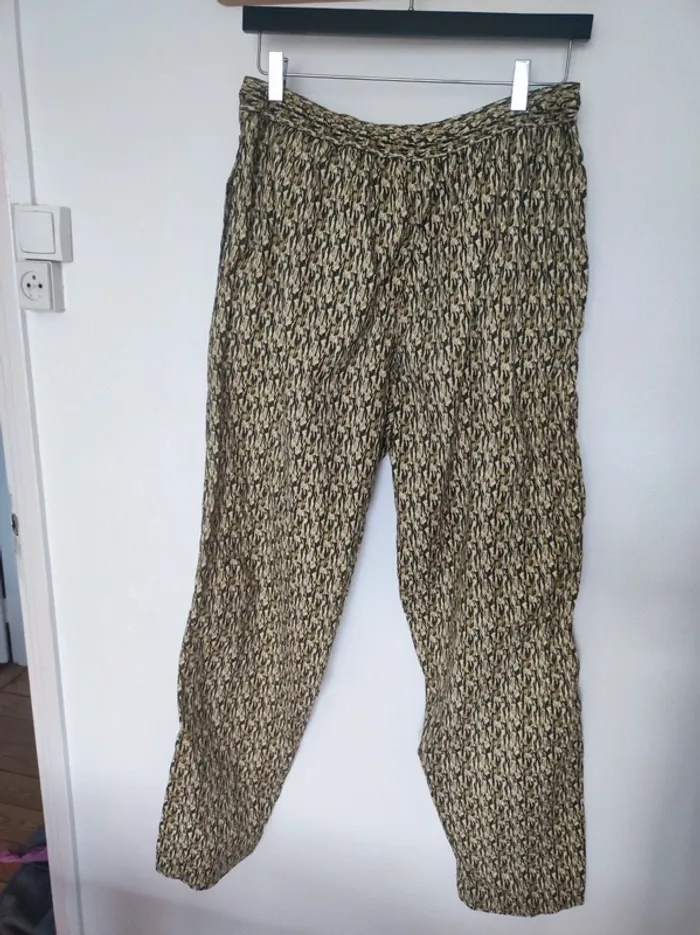 Pantalon en coton taille L - photo numéro 3