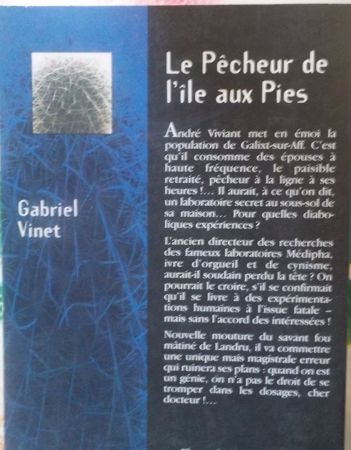 LE PECHEUR DE L'ILES AUX PIES de Gabriel VINET Ed. Liv'Poche - photo numéro 2