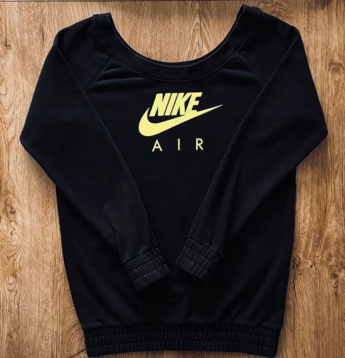 Pull/sweat noir Nike Air pour femme, taille XS - photo numéro 3